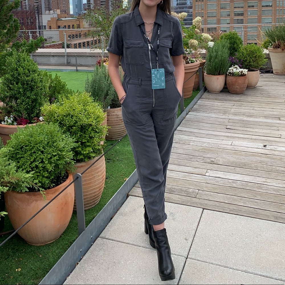 BDG Utility Jumpsuit (Grey)